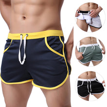 Load image into Gallery viewer, 2019 New Fashion Quick Dry Clothing Men's Casual Shorts Household Man Shorts G Pocket Straps Inside Trunks Beach Shorts