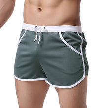 Load image into Gallery viewer, 2019 New Fashion Quick Dry Clothing Men's Casual Shorts Household Man Shorts G Pocket Straps Inside Trunks Beach Shorts