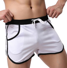 Load image into Gallery viewer, 2019 New Fashion Quick Dry Clothing Men's Casual Shorts Household Man Shorts G Pocket Straps Inside Trunks Beach Shorts