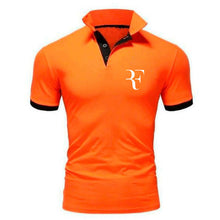 Load image into Gallery viewer, summer fashion Roger Federer perfect logo printed polo RF New men high quality social Polo shirts Polo Shirt for women and mens