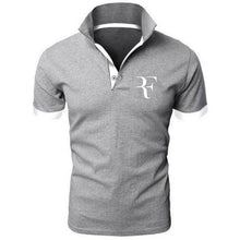 Load image into Gallery viewer, summer fashion Roger Federer perfect logo printed polo RF New men high quality social Polo shirts Polo Shirt for women and mens