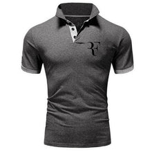 Load image into Gallery viewer, summer fashion Roger Federer perfect logo printed polo RF New men high quality social Polo shirts Polo Shirt for women and mens