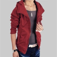 Load image into Gallery viewer, New Street Men's Leather Jacket Coat British Fashion Men's Leather Garment   S-5XL