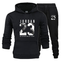 Load image into Gallery viewer, New 2019 Fashion Brand JORDAN 23 Men Sportswear Print Men Hoodies Pullover Hip Hop Women Hoodie+Pants Sporting Suit Male 2-piec