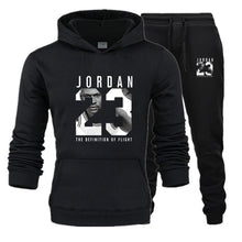 Load image into Gallery viewer, New 2019 Fashion Brand JORDAN 23 Men Sportswear Print Men Hoodies Pullover Hip Hop Women Hoodie+Pants Sporting Suit Male 2-piec