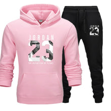 Load image into Gallery viewer, New 2019 Fashion Brand JORDAN 23 Men Sportswear Print Men Hoodies Pullover Hip Hop Women Hoodie+Pants Sporting Suit Male 2-piec
