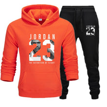 Load image into Gallery viewer, New 2019 Fashion Brand JORDAN 23 Men Sportswear Print Men Hoodies Pullover Hip Hop Women Hoodie+Pants Sporting Suit Male 2-piec