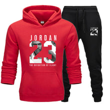 Load image into Gallery viewer, New 2019 Fashion Brand JORDAN 23 Men Sportswear Print Men Hoodies Pullover Hip Hop Women Hoodie+Pants Sporting Suit Male 2-piec