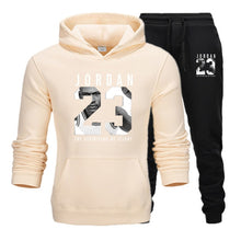Load image into Gallery viewer, New 2019 Fashion Brand JORDAN 23 Men Sportswear Print Men Hoodies Pullover Hip Hop Women Hoodie+Pants Sporting Suit Male 2-piec