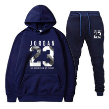 Load image into Gallery viewer, New 2019 Fashion Brand JORDAN 23 Men Sportswear Print Men Hoodies Pullover Hip Hop Women Hoodie+Pants Sporting Suit Male 2-piec
