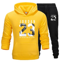 Load image into Gallery viewer, New 2019 Fashion Brand JORDAN 23 Men Sportswear Print Men Hoodies Pullover Hip Hop Women Hoodie+Pants Sporting Suit Male 2-piec