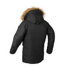 Load image into Gallery viewer, 2018 Winter N3B puffer jacket men long canada coat military fur hood warm trench camouflage tactical bomber army korean parka
