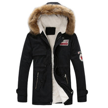 Load image into Gallery viewer, Winter Parka Men Coats 2018 Thick Warm Jacket Men Cotton Hooded Outwear Warm Coat Top Plus Velvet Couple Cotton Parka Coat