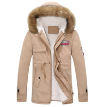 Load image into Gallery viewer, Winter Parka Men Coats 2018 Thick Warm Jacket Men Cotton Hooded Outwear Warm Coat Top Plus Velvet Couple Cotton Parka Coat