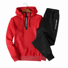 Load image into Gallery viewer, Men Clothing Set Sportswear 2018 Autumn New Hoodies Sweatshirts Sporting Sets Men's Tracksuits Two Piece Hoodies+Pants 2pcs Sets