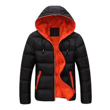 Load image into Gallery viewer, 2019 New Fashion Men's Winter Warm Jacket Hooded Slim Casual Coat Cotton-padded Jacket Parka Overcoat Hoodie Thick Coat