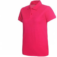 Load image into Gallery viewer, Summer Fashion Polo Shirt Women New Casual Short Sleeve Slim Polos Mujer Shirts Tops Plus Size Female Cotton Polo Shirt