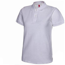 Load image into Gallery viewer, Summer Fashion Polo Shirt Women New Casual Short Sleeve Slim Polos Mujer Shirts Tops Plus Size Female Cotton Polo Shirt