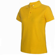 Load image into Gallery viewer, Summer Fashion Polo Shirt Women New Casual Short Sleeve Slim Polos Mujer Shirts Tops Plus Size Female Cotton Polo Shirt