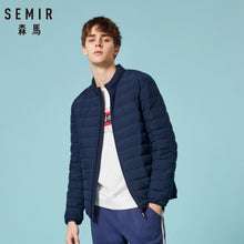 Load image into Gallery viewer, SEMIR Winter Jacket Men Coats 2018 New Slim Fit Stand Collar Down-Padded ,Brand Fashion Parkas Men Jacket Coat Warm Outerwear