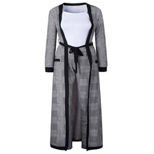 Load image into Gallery viewer, New Arrival 3 Pieces Set Women Crop Top&amp;Pencil Pants&amp;Jacket Fashion Clelebrity Office Lady Elegant Patchwork Long Sleeves Casual