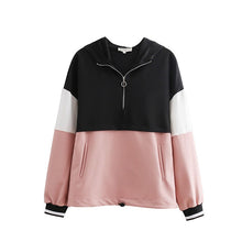 Load image into Gallery viewer, 2019 Tracksuit Women Two Piece Set Outfits for Women Slim Color Stitching Jacket Casual Jacket and Jogging Casual Pants Suit