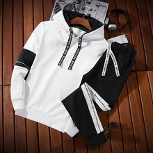 Load image into Gallery viewer, Men Clothing Set Sportswear 2018 Autumn New Hoodies Sweatshirts Sporting Sets Men's Tracksuits Two Piece Hoodies+Pants 2pcs Sets