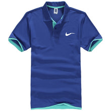 Load image into Gallery viewer, New men's polo shirts high-quality cotton short-sleeved shirts breathable solid polo shirts summer casual business men's wear