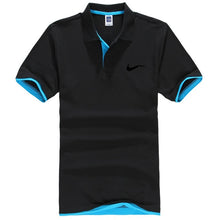 Load image into Gallery viewer, New men's polo shirts high-quality cotton short-sleeved shirts breathable solid polo shirts summer casual business men's wear