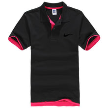 Load image into Gallery viewer, New men's polo shirts high-quality cotton short-sleeved shirts breathable solid polo shirts summer casual business men's wear