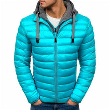 Load image into Gallery viewer, ZOGAA Brand Men Autumn Winter Jacket Coat Casual Brand Hooded Coat Men Parka Cotton Overcoat Warm Clothes Streetwear Men Parkas