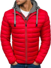 Load image into Gallery viewer, ZOGAA Brand Men Autumn Winter Jacket Coat Casual Brand Hooded Coat Men Parka Cotton Overcoat Warm Clothes Streetwear Men Parkas