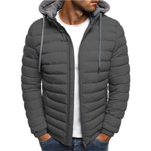 Load image into Gallery viewer, ZOGAA Brand Men Autumn Winter Jacket Coat Casual Brand Hooded Coat Men Parka Cotton Overcoat Warm Clothes Streetwear Men Parkas