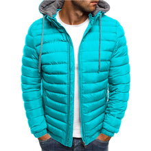 Load image into Gallery viewer, ZOGAA Brand Men Autumn Winter Jacket Coat Casual Brand Hooded Coat Men Parka Cotton Overcoat Warm Clothes Streetwear Men Parkas
