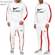Load image into Gallery viewer, New 2019 Brand Tracksuit Men Thermal Men Sportswear Sets Fleece Thick Hoodie+Pants Sporting Suit Casual Sweatshirts Sport Suit