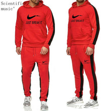 Load image into Gallery viewer, New 2019 Brand Tracksuit Men Thermal Men Sportswear Sets Fleece Thick Hoodie+Pants Sporting Suit Casual Sweatshirts Sport Suit