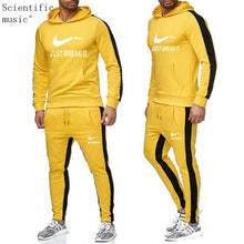 Load image into Gallery viewer, New 2019 Brand Tracksuit Men Thermal Men Sportswear Sets Fleece Thick Hoodie+Pants Sporting Suit Casual Sweatshirts Sport Suit