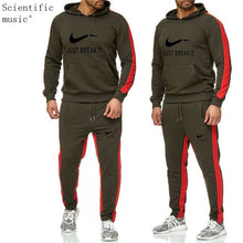 Load image into Gallery viewer, New 2019 Brand Tracksuit Men Thermal Men Sportswear Sets Fleece Thick Hoodie+Pants Sporting Suit Casual Sweatshirts Sport Suit