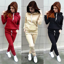 Load image into Gallery viewer, Autumn Casual 2 Pieces Suit Women Hoodies Tops Tracksuit Sweat Suit Women's Set