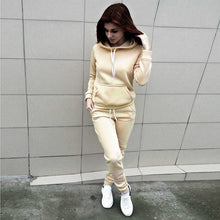 Load image into Gallery viewer, Autumn Casual 2 Pieces Suit Women Hoodies Tops Tracksuit Sweat Suit Women's Set