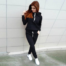 Load image into Gallery viewer, Autumn Casual 2 Pieces Suit Women Hoodies Tops Tracksuit Sweat Suit Women's Set