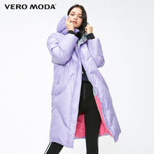 Load image into Gallery viewer, Vero Moda 2019 new hooded white duck down padded long down jacket women | 318412512