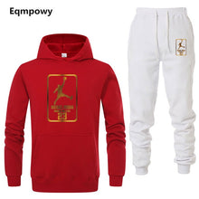 Load image into Gallery viewer, Autumn Hot Sale Men's Sets hoodies+pants Two Pieces Sets Casual Tracksuit Male Casual Sweatshirt Fitness trouser
