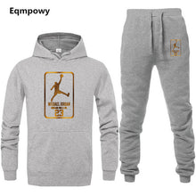 Load image into Gallery viewer, Autumn Hot Sale Men's Sets hoodies+pants Two Pieces Sets Casual Tracksuit Male Casual Sweatshirt Fitness trouser