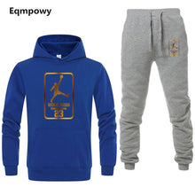 Load image into Gallery viewer, Autumn Hot Sale Men's Sets hoodies+pants Two Pieces Sets Casual Tracksuit Male Casual Sweatshirt Fitness trouser