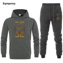 Load image into Gallery viewer, Autumn Hot Sale Men's Sets hoodies+pants Two Pieces Sets Casual Tracksuit Male Casual Sweatshirt Fitness trouser