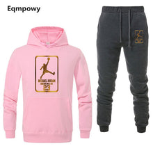 Load image into Gallery viewer, Autumn Hot Sale Men's Sets hoodies+pants Two Pieces Sets Casual Tracksuit Male Casual Sweatshirt Fitness trouser