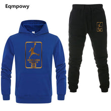 Load image into Gallery viewer, Autumn Hot Sale Men's Sets hoodies+pants Two Pieces Sets Casual Tracksuit Male Casual Sweatshirt Fitness trouser