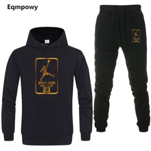 Load image into Gallery viewer, Autumn Hot Sale Men's Sets hoodies+pants Two Pieces Sets Casual Tracksuit Male Casual Sweatshirt Fitness trouser