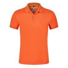 Load image into Gallery viewer, Top Quality Summer Short Sleeve Solid Classic Polo Shirts Custom Printed Design Photo Logo For Business Staff Company Uniform